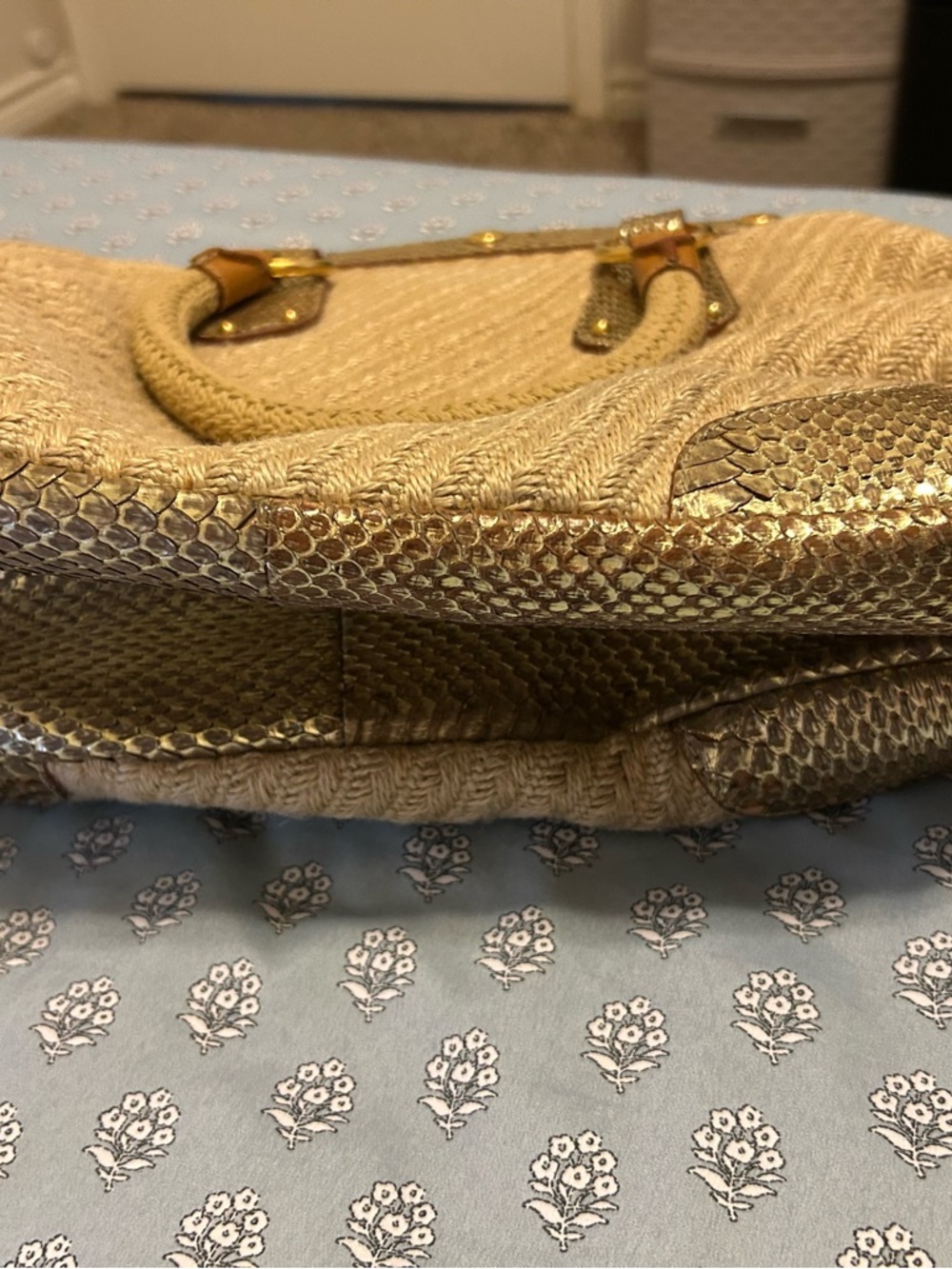 Prada Woven Satchel - Picture 6 of 10